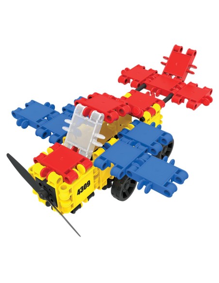 Construction set Clics CD007 Multicolour 225 Pieces