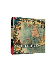 Puzzle Cenega Publishing The Witcher: Northern Kingdom Map 1000 Pieces