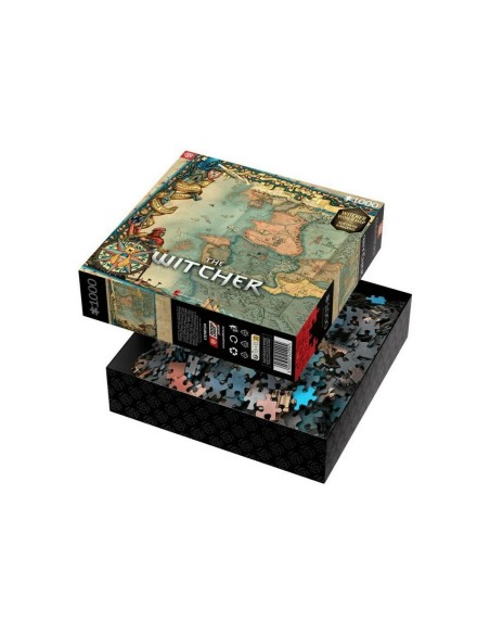 Puzzle Cenega Publishing The Witcher: Northern Kingdom Map 1000 Pieces