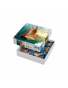 Puzzle Cenega Publishing Jacek Yerka Puerto / Harbor 1000 Pieces