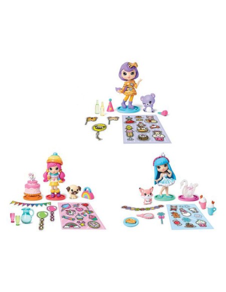 Doll Party Popteenies Double Surprise Bizak 115178