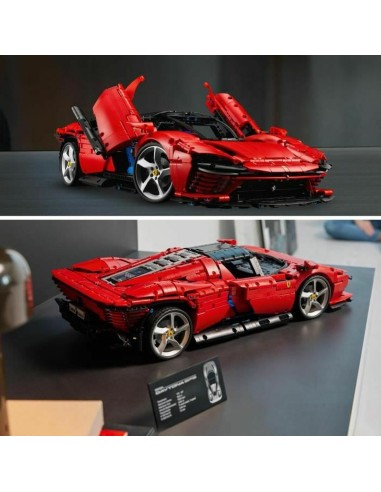 Construction set   Lego Ferrari Daytona SP3 Red