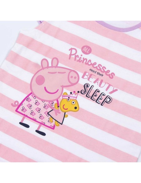 Summer Pyjama Peppa Pig Pink Purple