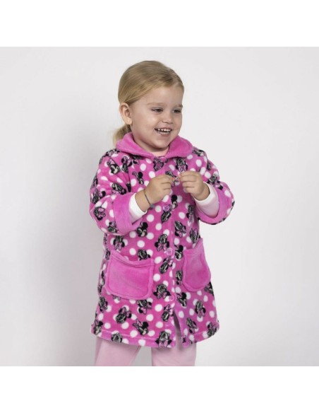 Children's Dressing Gown Minnie Mouse Pink