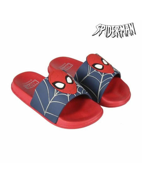 Flip Flops for Children Spiderman Red Blue