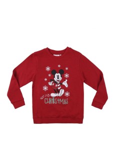 Children’s Sweatshirt without Hood Mickey Mouse Red