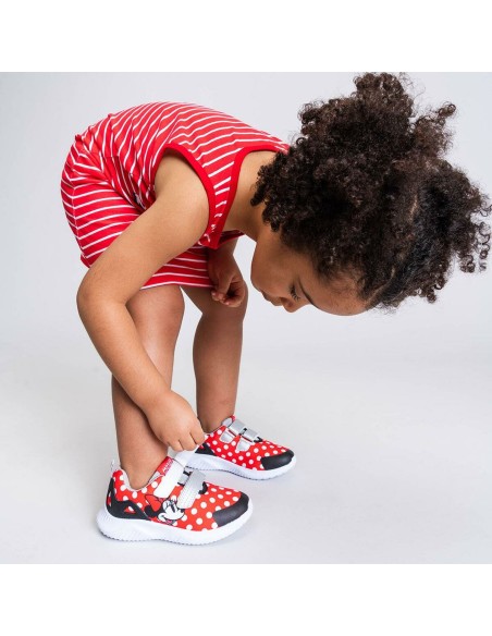 Sports Shoes for Kids Minnie Mouse Red