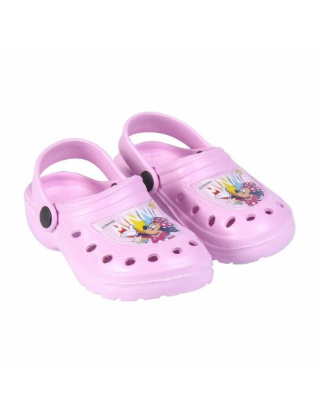 Beach Sandals Minnie Mouse Pink