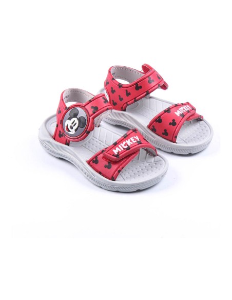 Beach Sandals Mickey Mouse Red
