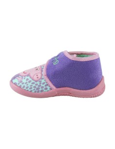 3D House Slippers Peppa Pig Pink Purple 2