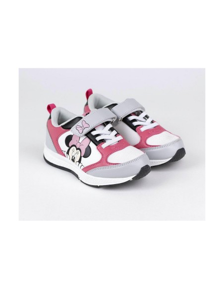 Sports Shoes for Kids Minnie Mouse Grey Pink