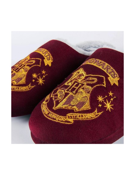 House Slippers Harry Potter Red