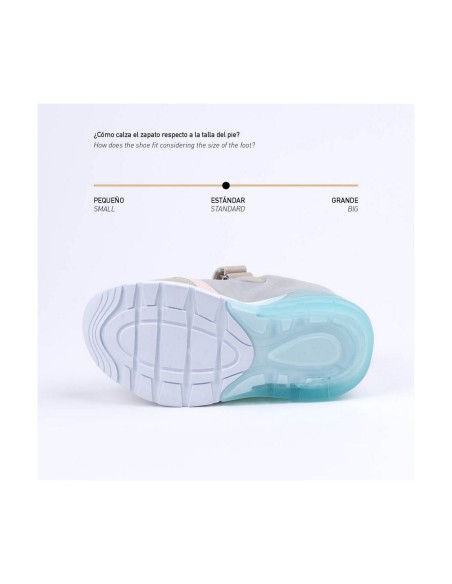 LED Trainers Minnie Mouse Beige