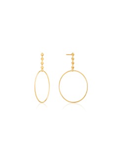 Ladies' Earrings Ania Haie E025-04G Sterling silver 3 cm