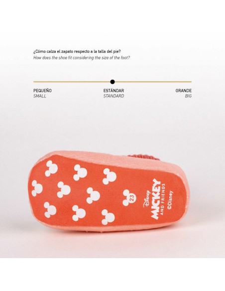 House Slippers Minnie Mouse Pink
