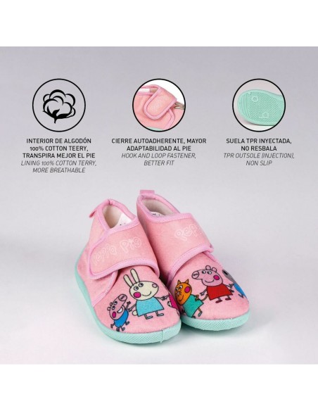 House Slippers Peppa Pig Pink