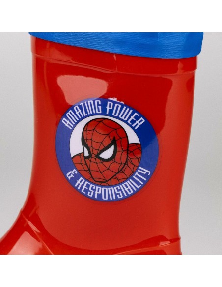 Children's Water Boots Spider-Man Red