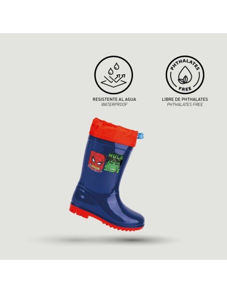 Children's Water Boots Marvel Blue