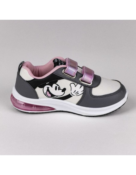 LED Trainers Minnie Mouse Velcro