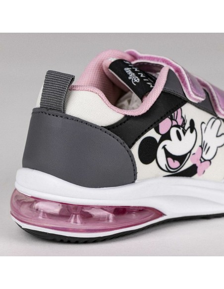 LED Trainers Minnie Mouse Velcro