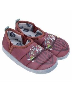 House Slippers Warner Bros Red