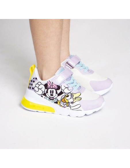 LED Trainers Minnie Mouse Lilac