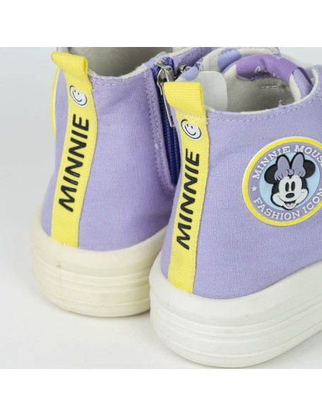 Kids Casual Boots Minnie Mouse Lilac