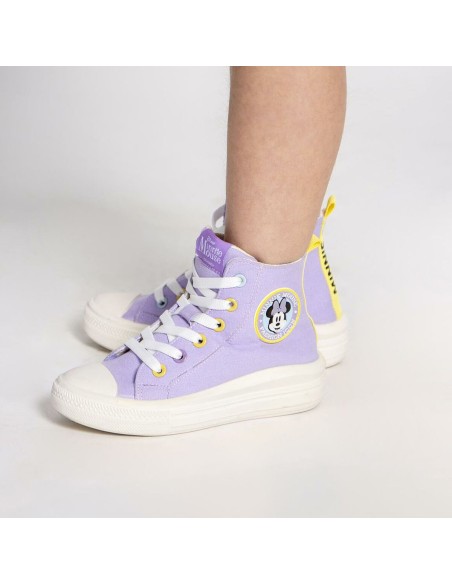 Kids Casual Boots Minnie Mouse Lilac