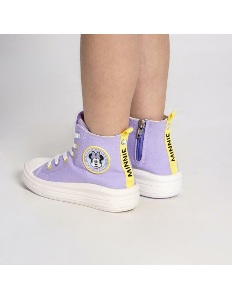 Kids Casual Boots Minnie Mouse Lilac