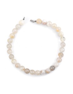 Ladies' Necklace Bobroff WHT-NCK 42 cm