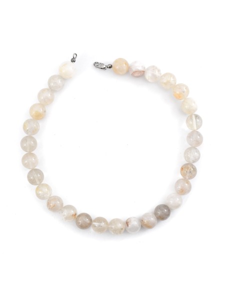 Ladies' Necklace Bobroff WHT-NCK 42 cm