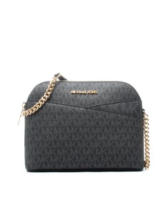 Shoulder Bag Michael Kors Jet Set Travel Black 22 x 18 x 10 cm