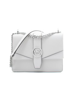 Shoulder Bag Michael Kors Greenwich White 20 x 18 x 6 cm