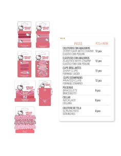 Hair accessories Hello Kitty Fuchsia 2