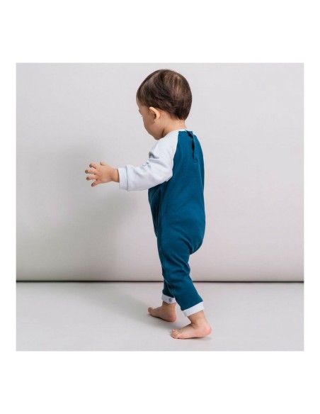 Baby's Long-sleeved Romper Suit Mickey Mouse Blue