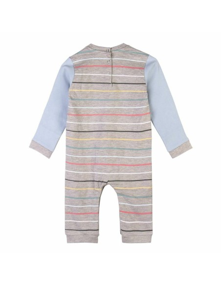 Baby's Long-sleeved Romper Suit Snoopy Yellow Grey