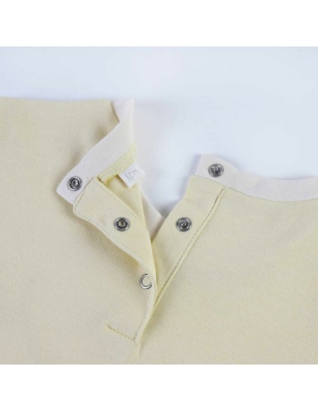Baby's Long-sleeved Romper Suit Looney Tunes Grey Yellow