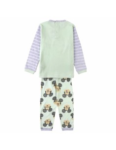 Children's Pyjama Mickey Mouse Pink Green Grey 2