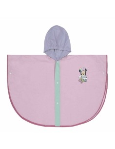 Waterproof Poncho with Hood Minnie Mouse Lilac
