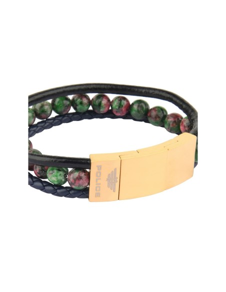 Men's Bracelet Police PJ26552BLK.02 Stainless steel 45 cm 21,5 cm