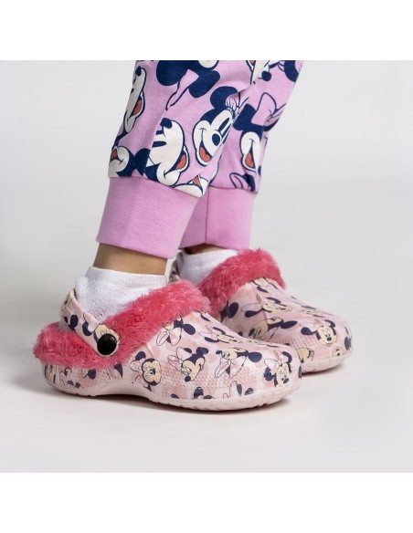 House Slippers Minnie Mouse Pink
