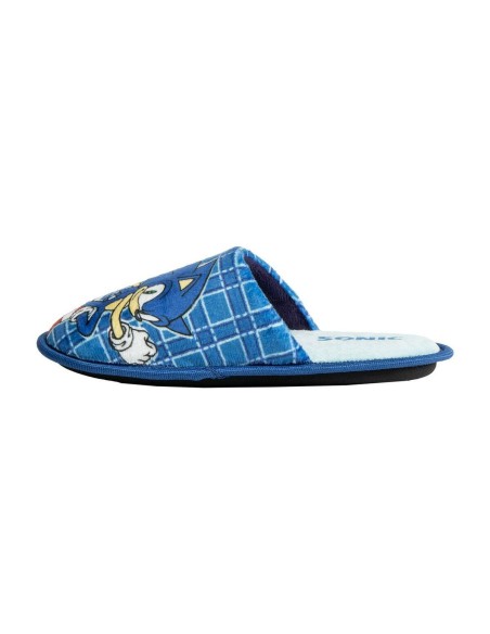 House Slippers Sonic Blue
