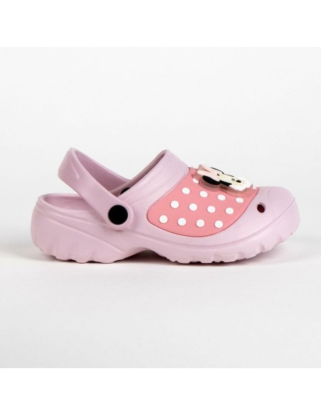 Beach Sandals Minnie Mouse Pink