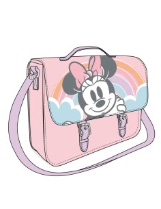Bag Minnie Mouse Pink 18.5 x 16.5 x 5.3 cm 2