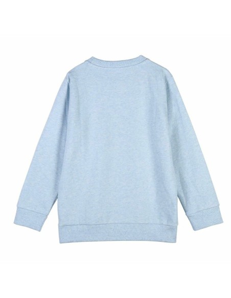 Unisex Sweatshirt without Hood Stitch Light Blue