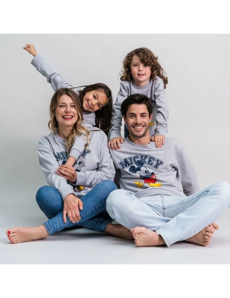 Children’s Sweatshirt without Hood Mickey Mouse Grey