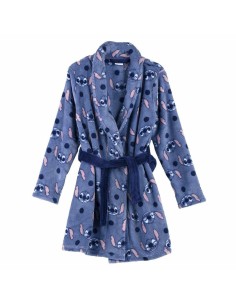 Children's Dressing Gown Stitch Blue