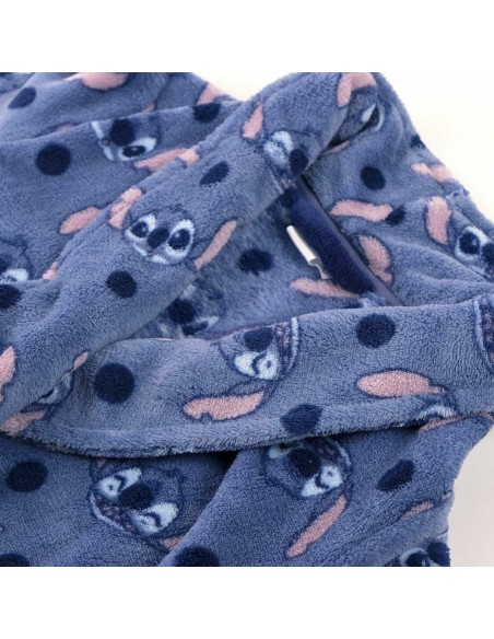 Children's Dressing Gown Stitch Blue