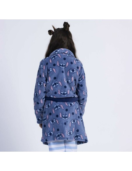 Children's Dressing Gown Stitch Blue