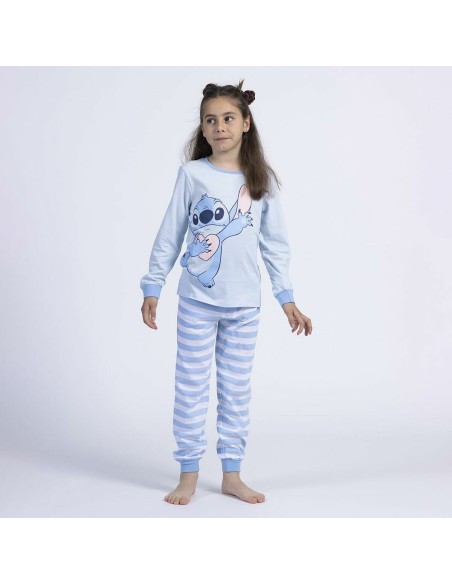 Children's Pyjama Stitch Light Blue